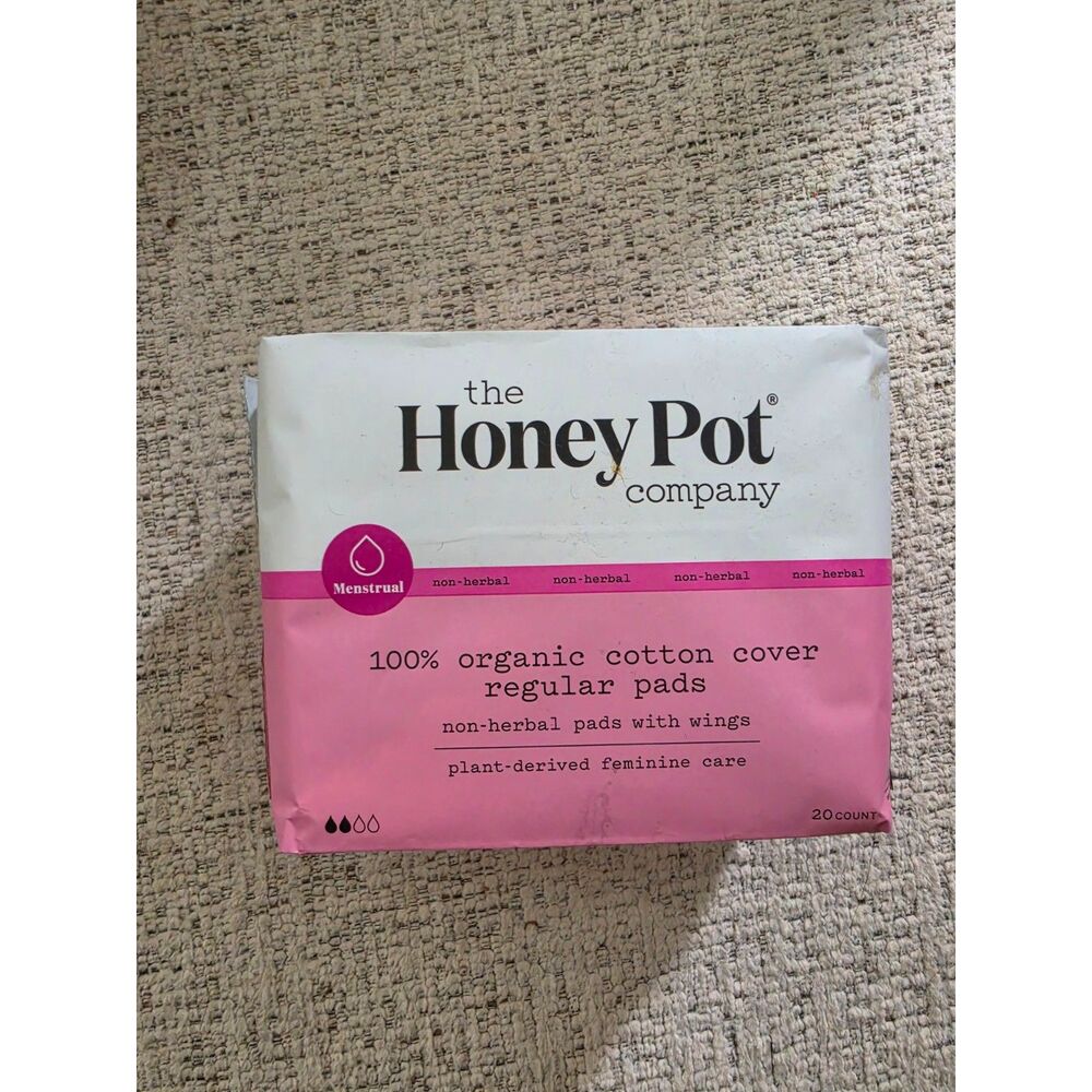 The Honey Pot Company 100% Organic Cotton Cover Regular Pad